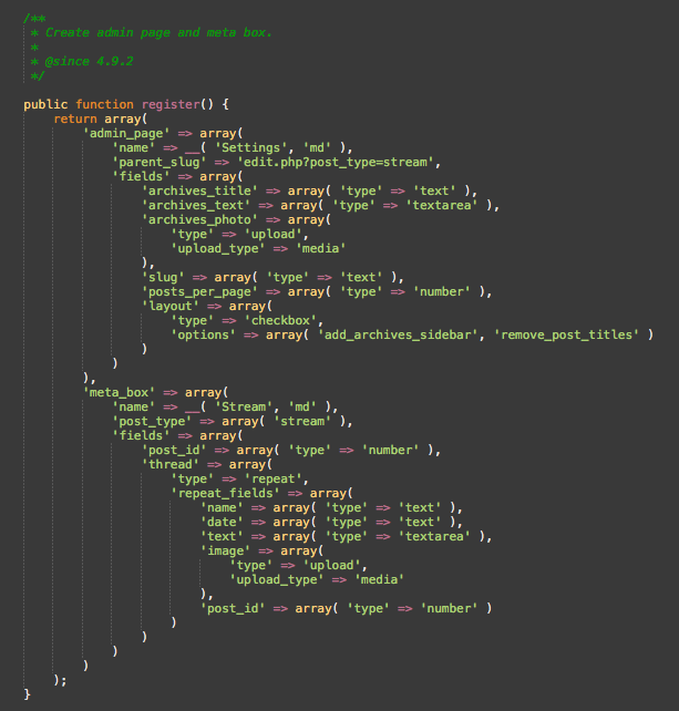 MD5.0 API
